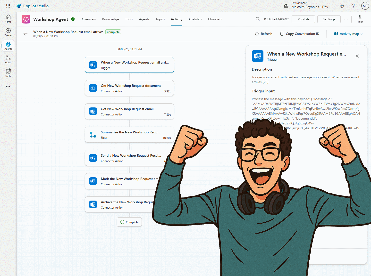 Adventures with Copilot Studio: My First Autonomous Agent