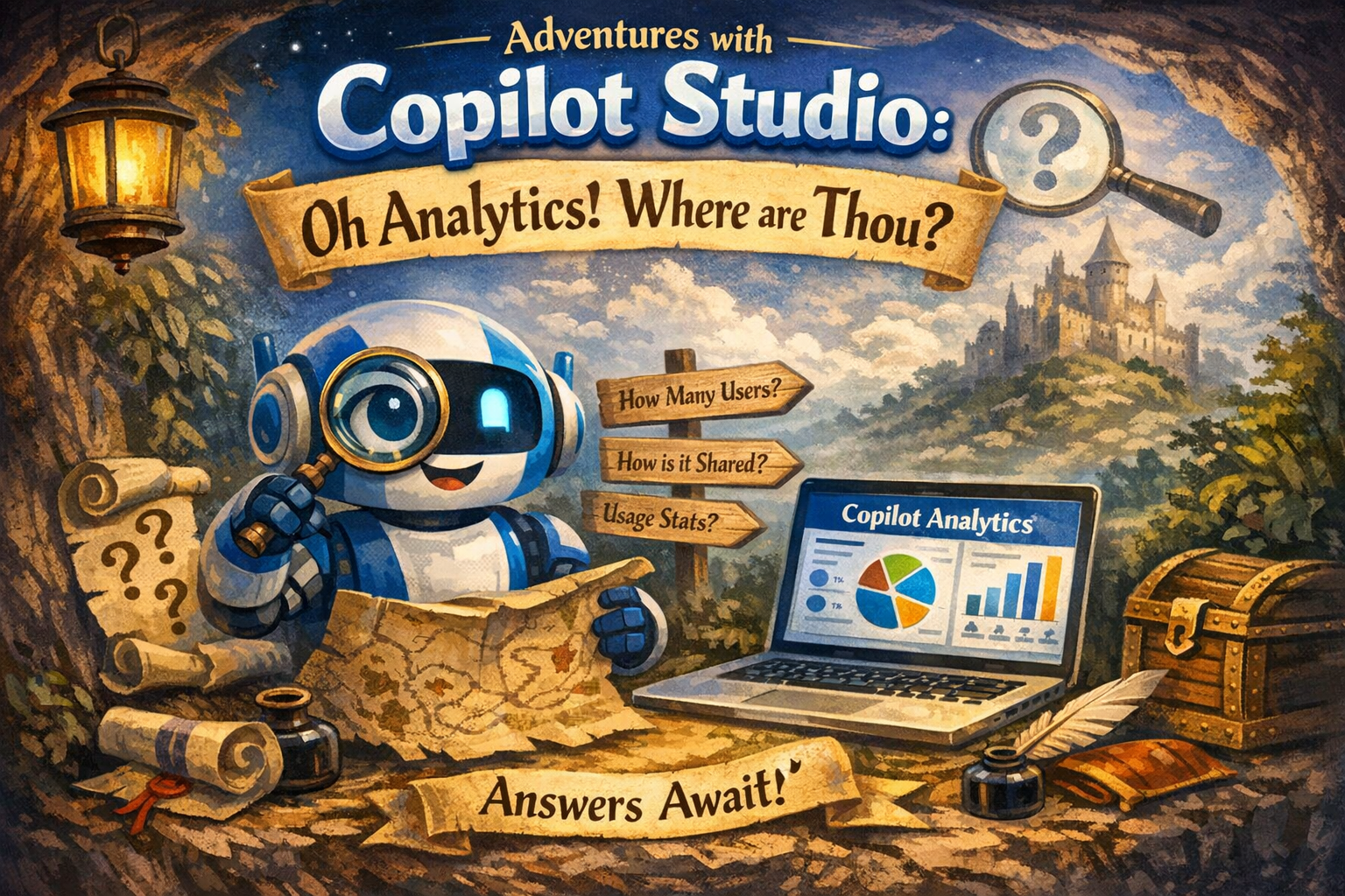 Adventures with Copilot Studio: Oh Analytics! Where are Thou?